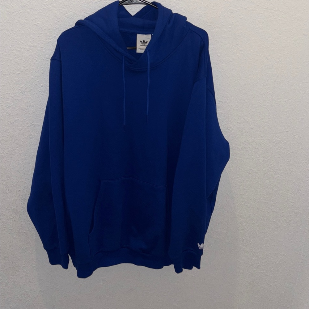 Adidas Royal Blue Pullover Hoodie